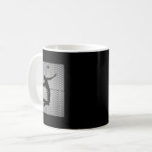 Mug Joueur de badminton Shuttle Badminton (Devant gauche)