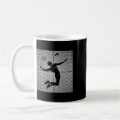 Mug Joueur de badminton Shuttle Badminton (Gauche)