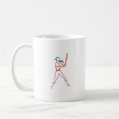Mug Joueur de base-ball (Gauche)