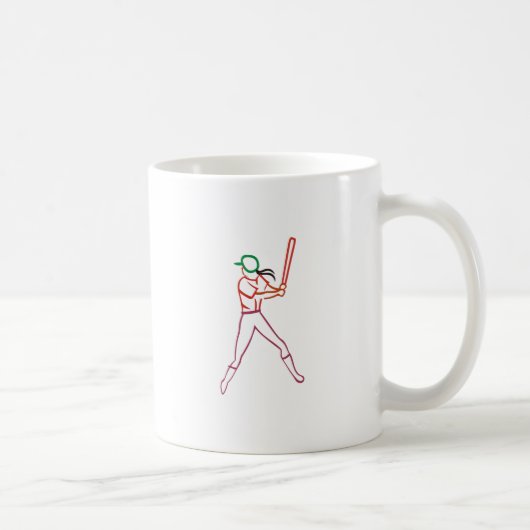 Mug Joueur de base-ball (Droite)