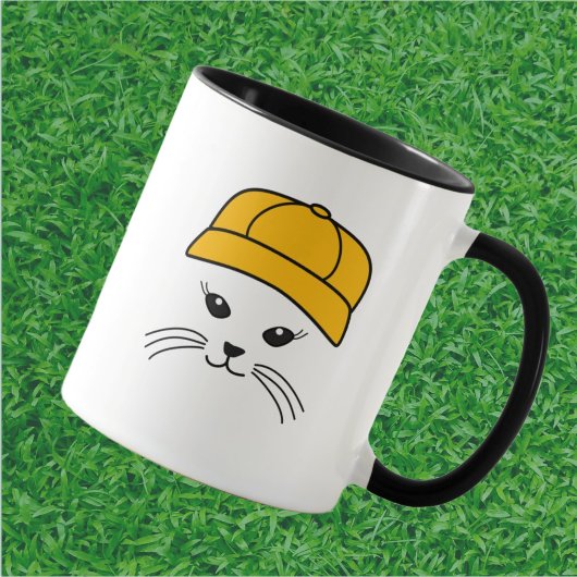 Mug Joueur de base-ball de petite équipe personnalisab