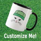 Mug Joueur de base-ball de petite équipe personnalisab