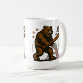 Mug joueur de baseball (Devant droit)