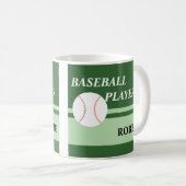 Mug Joueur de baseball (Devant droit)