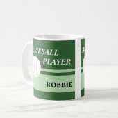 Mug Joueur de baseball (Devant gauche)