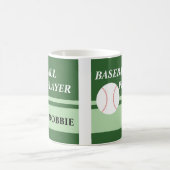 Mug Joueur de baseball (Centre)