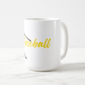 Mug Joueur de baseball (Devant droit)
