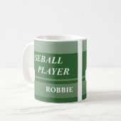 Mug Joueur de baseball (Devant gauche)