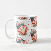 Mug Joueur de baseball amoureux (Gauche)
