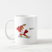 Mug Joueur de baseball cardinal (Gauche)