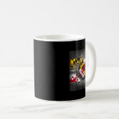 Mug Joueur De Baseball Maryland Conception Avec Drapea (Devant droit)
