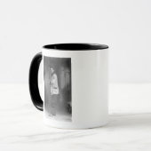 Mug Joueur de baseball tenant Bat (Devant gauche)