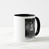 Mug Joueur de baseball tenant Bat (Devant droit)