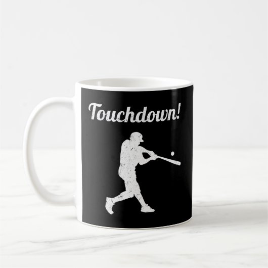 Mug Joueur de baseball Touchdown (Gauche)