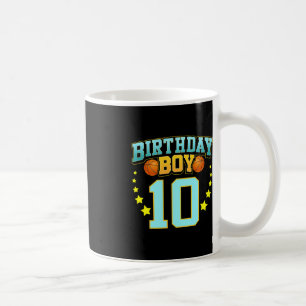 Mug Joueur de basket 10 ans 10e fête d'anniversaire