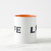 Mug Joueur de basket avec boule orange (Centre)