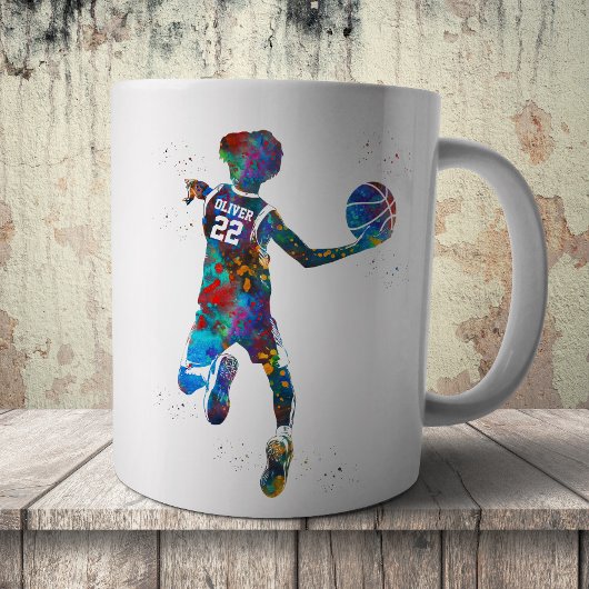 Mug Joueur de basket-ball adolescent