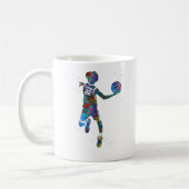 Mug Joueur de basket-ball adolescent (Gauche)