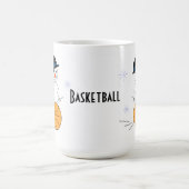 Mug Joueur de basket-ball Snowman (Centre)