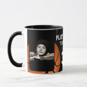 Mug Joueur de basket Nom Numéro Équipe 2 Photos (Gauche)