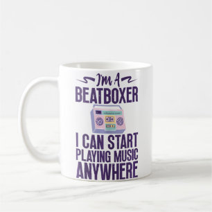 Mug Joueur de beatbox jouant de la musique Amateur de