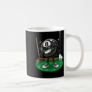 Mug Joueur de billard 8 ball pool drôle dabbing équipe