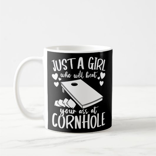 Mug Joueur De Cornhole Juste Un Qui Joue De Cornhole (Gauche)