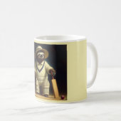 Mug Joueur de cricket Sloth (Devant droit)