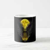 Mug Joueur de Disc Golf Drôle de Forêt Lune Cascade Es (Centre)