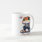 Mug Joueur de dragons à poils (Devant droit)