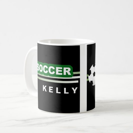 Mug Joueur de football (Devant gauche)