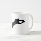 Mug Joueur de football (Devant droit)