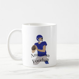Mug Joueur de football américain en action