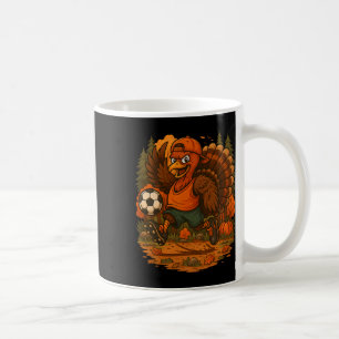 Mug Joueur de football de la dinde de Thanksgiving drô