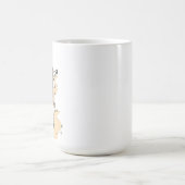 Mug Joueur de football dynamique (Centre)