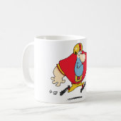Mug Joueur de football en dessin (Devant gauche)