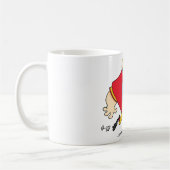 Mug Joueur de football en dessin (Gauche)