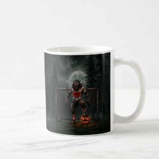 Mug Joueur de football loup-garou Halloween Horreur Ar
