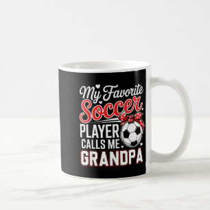 Mug Joueur de football préféré appelle grand-père pour