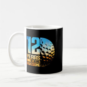 Mug Joueur de golf garçons 12 ans anniversaire golf 12