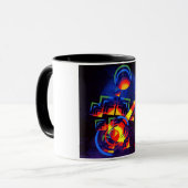 Mug Joueur de guitare #3 (Devant gauche)