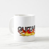 Mug Joueur de guitare chaud de guitariste (Devant gauche)
