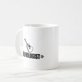 Mug Joueur de guitare drôle (Devant gauche)