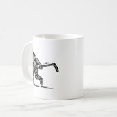 Mug Joueur de hockey (Devant gauche)