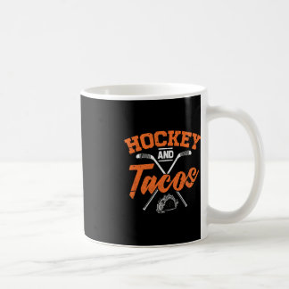 Mug Joueur De Hockey Et Tacos De Hockey Sur Glace Amus
