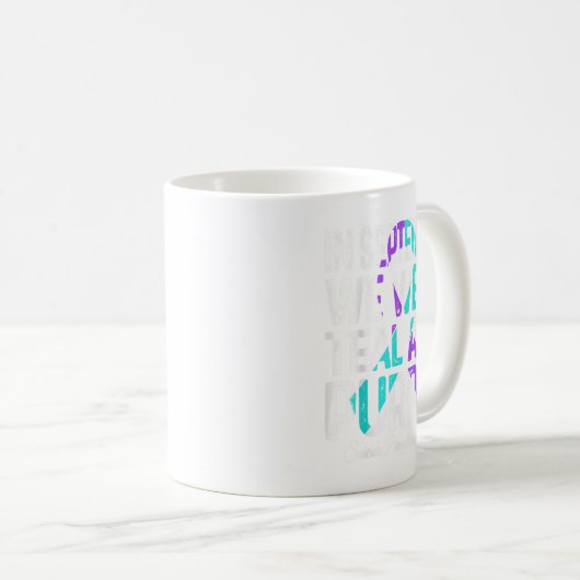 Mug Joueur de hockey favori père Noël Pajama de Noël H (Devant droit)