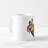 Mug Joueur de hockey musclé (Devant gauche)