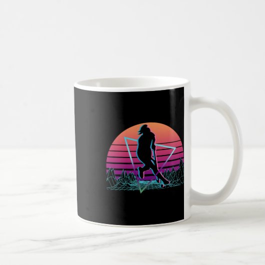 Mug Joueur de hockey sur gazon Rétro _1 (Droite)