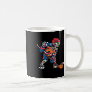 Mug Joueur de hockey sur glace zombie costume de Hallo