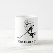 Mug Joueur de l'équipe de hockey sur glace (Centre)